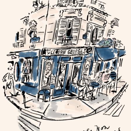 Le Bon Georges (8" x 10" Print)